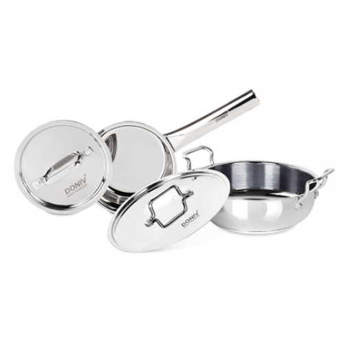 Vinod – Doniv 2 Piece Majestic Sandwich Bottom Cookware Set