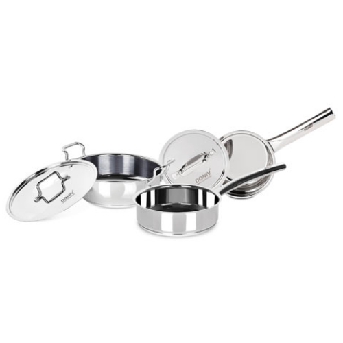 Vinod – Doniv 3 Piece Majestic Sandwich Bottom Cookware Set