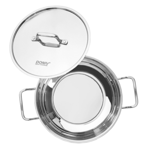 Vinod – Doniv Stainless Steel Sandwich Bottom Kadai