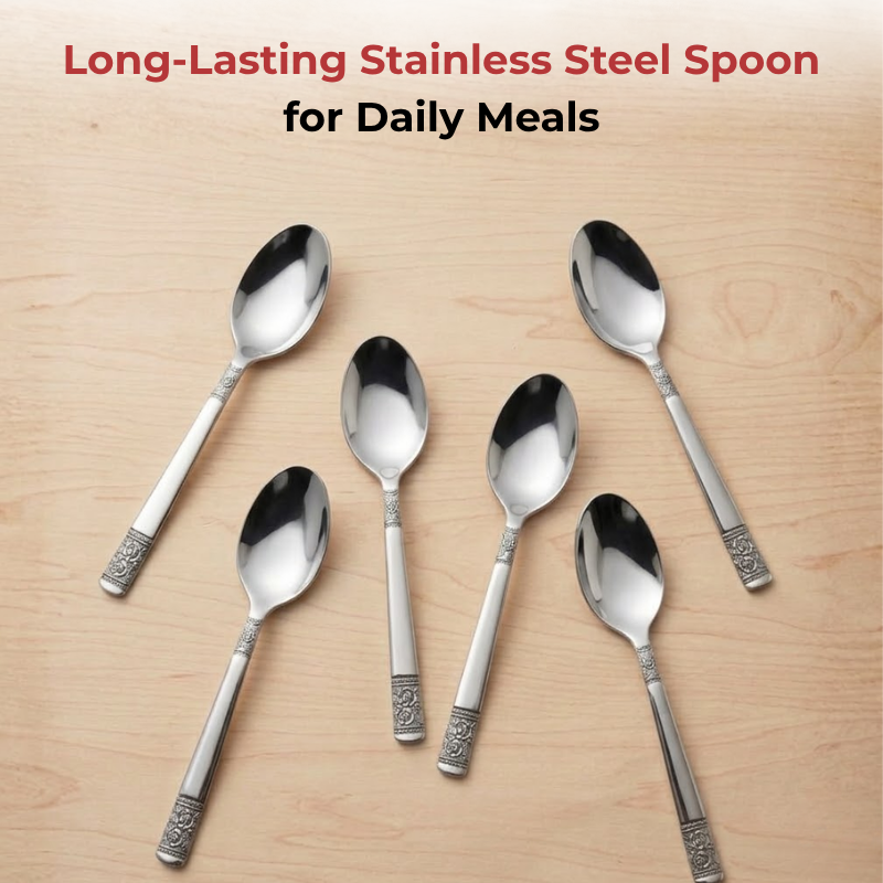 Vinod Moscow stainless steel table spoon set of 12, product view 11