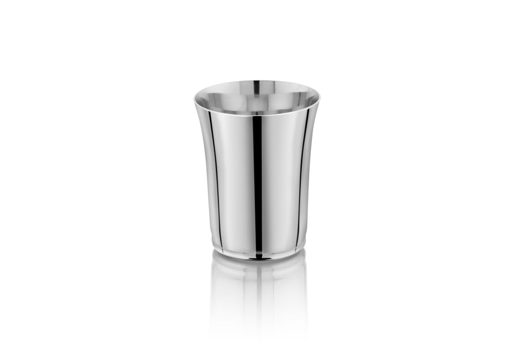 Vinod Alto stainless steel glass set of 6, 400 ml, mirror finish, front view