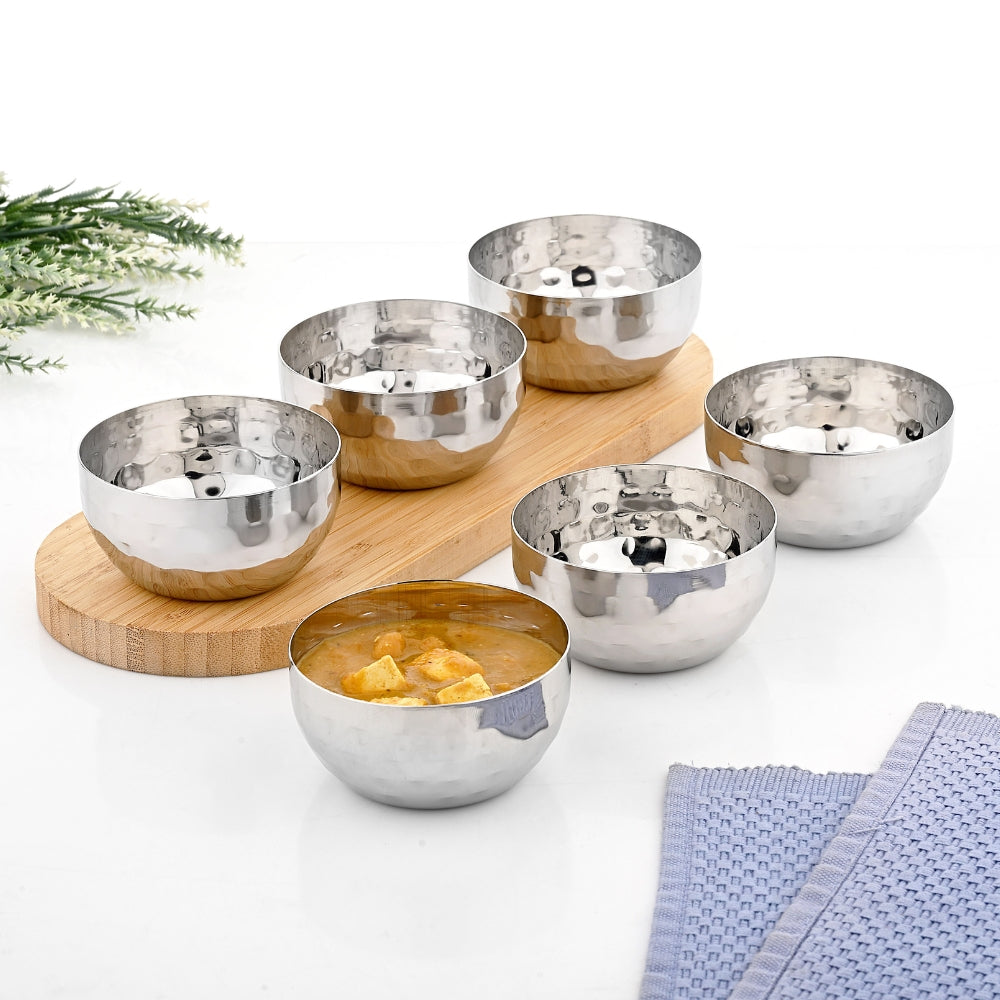 Vinod Stainless Steel Royal Hammered Bowl