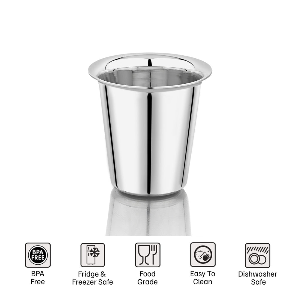 Vinod Stainless Steel Rampatra Glass