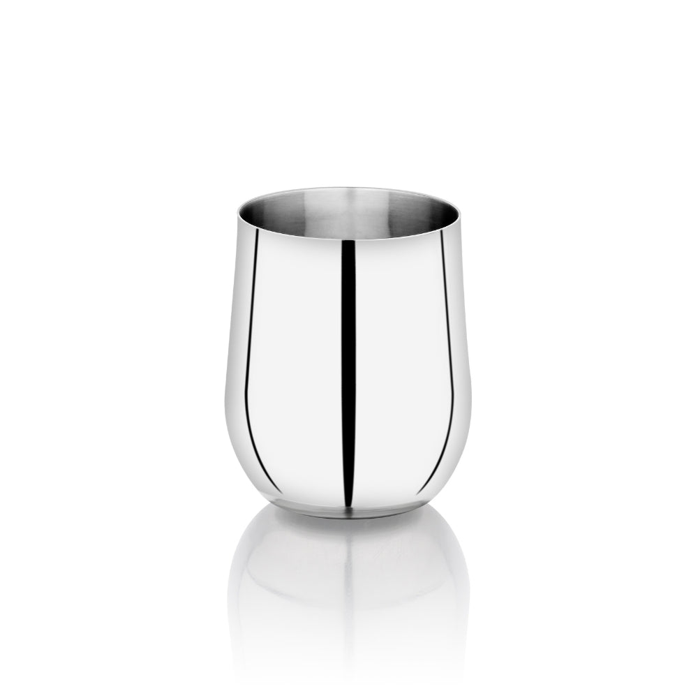 Vinod Stainless Steel Ruby Glass