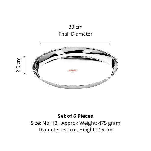 Vinod Stainless Steel Kanchan Bogi Plate