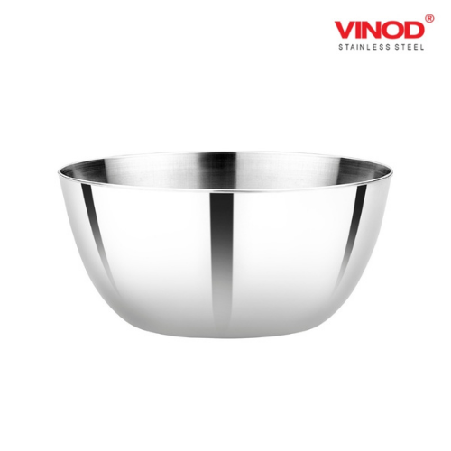 Vinod Stainless Steel Two Tone Bowl
