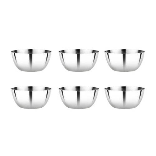 Vinod Stainless Steel Two Tone Bowl