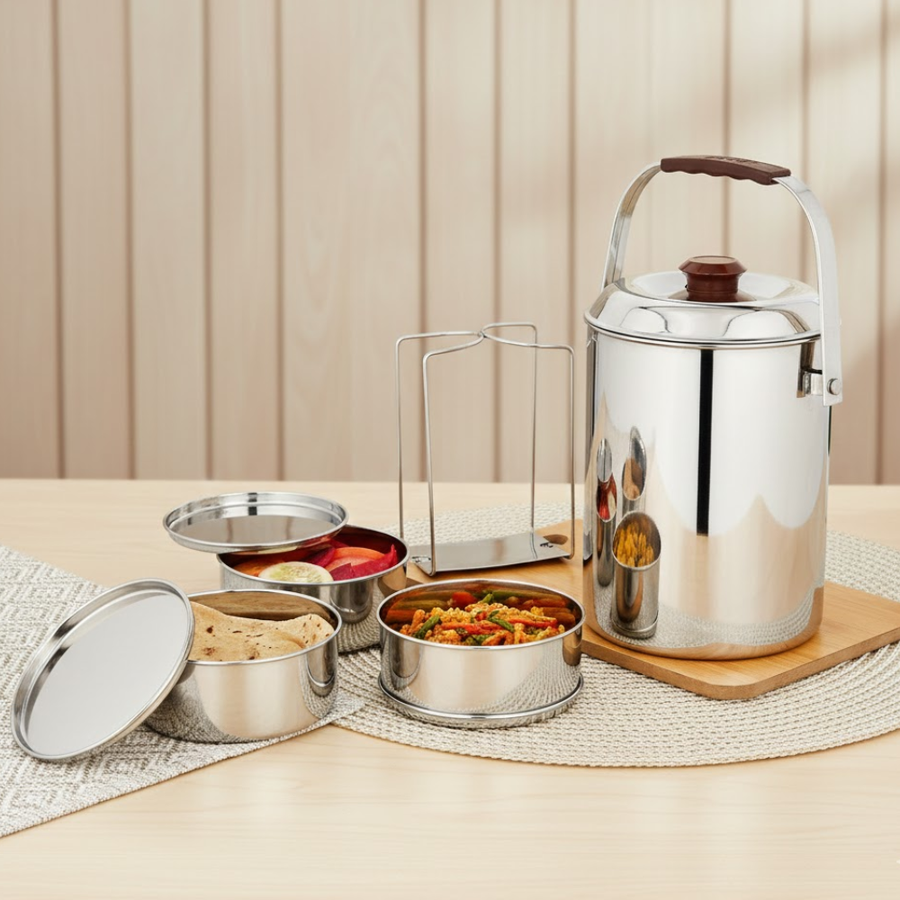 Vinod Steel Hot Tiffin — Keep Food Warm This Monsoon