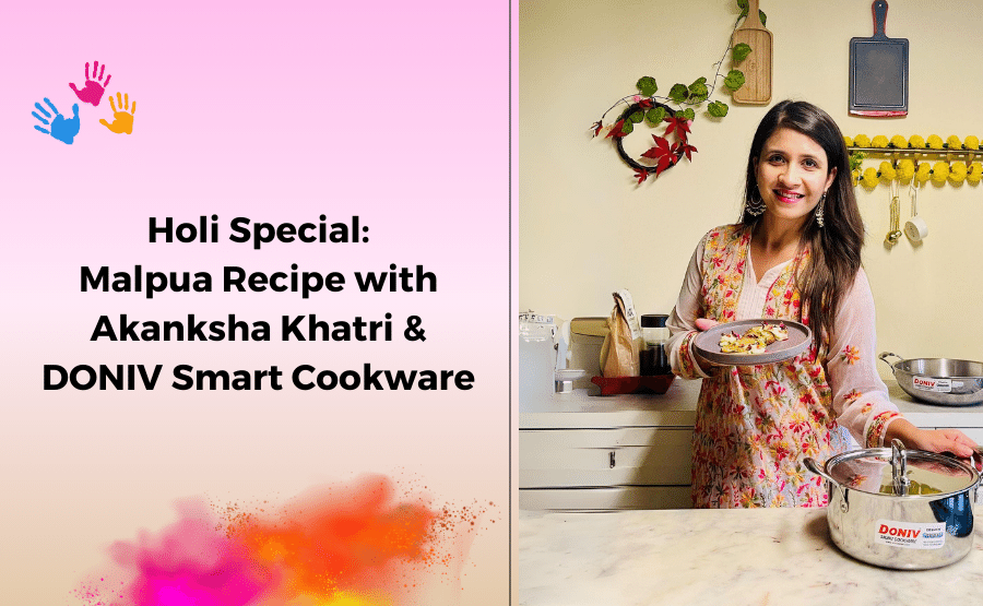 Malpua Recipe with Akanksha Khatri & DONIV Smart Cookware