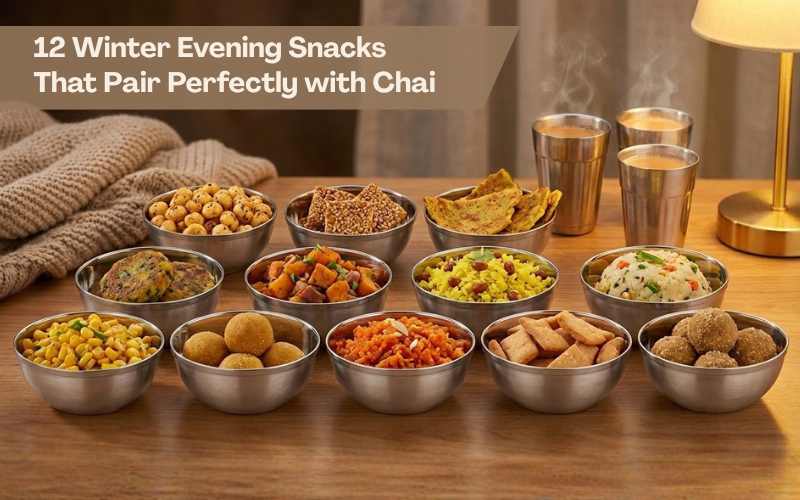 12 Winter Evening Snacks That Pair Perfectly with Chai