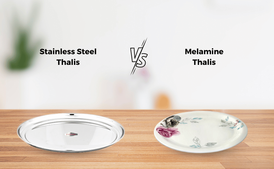 Making the Right Choice: Stainless Steel vs Melamine Thalis – What You Need to Know