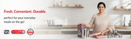 Vinod Stainless Steel Tiffins, Hot Tiffins & Lunch Boxes