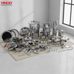 VINOD 101 Pieces Griha Pravesh Set Thoughtful Gift for Housewarming, Wedding Celebrations and other Auspicious Moments