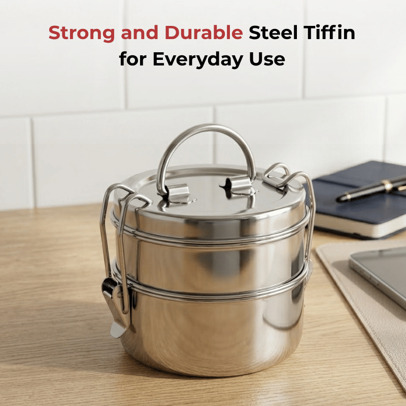 Vinod Stainless Steel Lunch Tiffin, product view 10