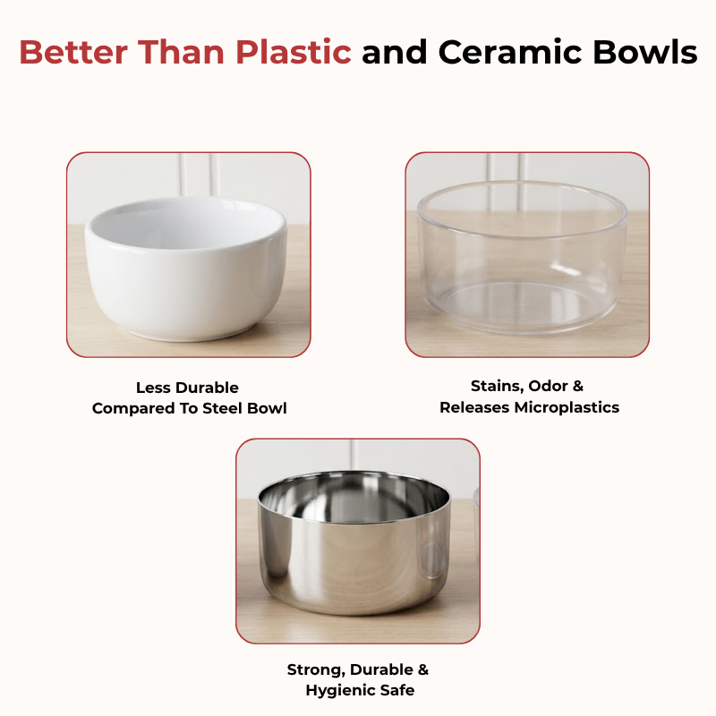 Vinod Stainless Steel Vati / Katori Set of 12 Pieces, product view 10