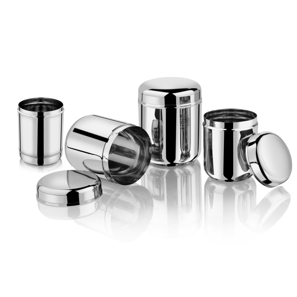 Vinod Stainless Steel Russian Deep Dabba 2300 ml