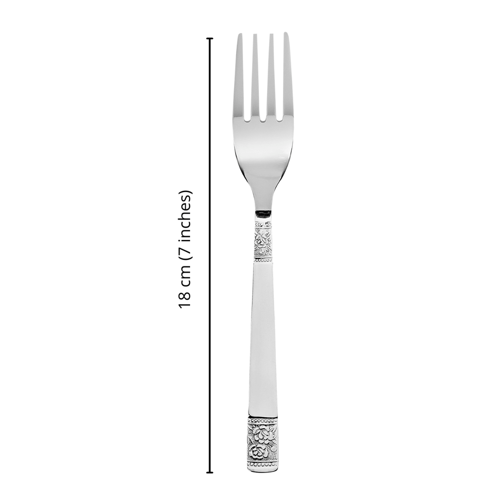 Vinod Moscow 12 piece Stainless Steel Dinner Fork Set