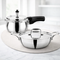 VINOD Doniv Titanium Triply Stainless Steel 2 Pieces & Pressure Cooker 3 Liter & Kadhai 5 Liter