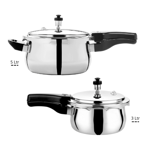 VINOD Doniv Titanium Triply Stainless Steel Pressure Cookers
