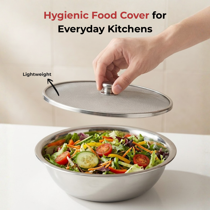 Vinod Stainless Steel Net Cover 2 pieces – 7 No.