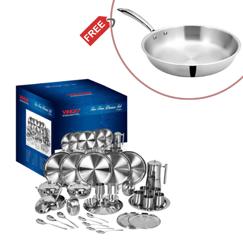 53 Pieces Dinner Set & Fry Pan