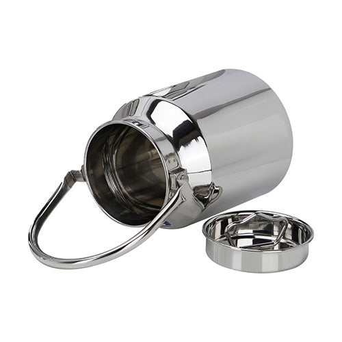 Vinod Stainless Steel Jointless Barni / Steel Milk Can / Oil Can / Milk Container / Liquid Container