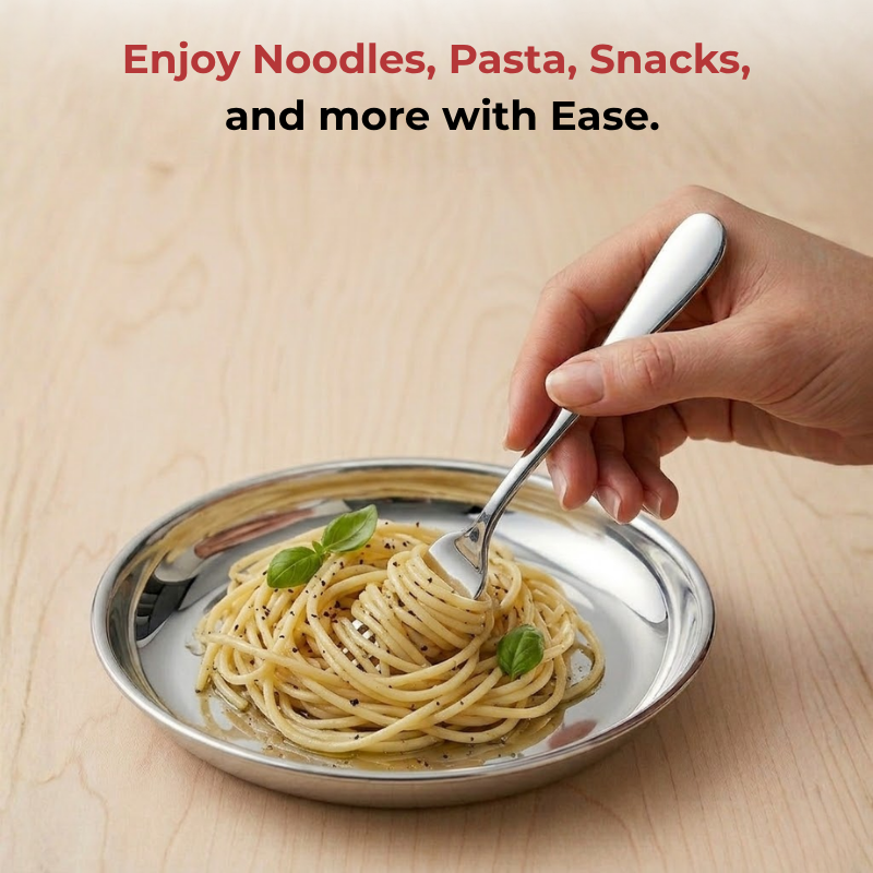 Vinod Decora stainless steel dinner fork set of 12, product view 7