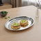 Vinod Stainless Steel Oval Rice Tray