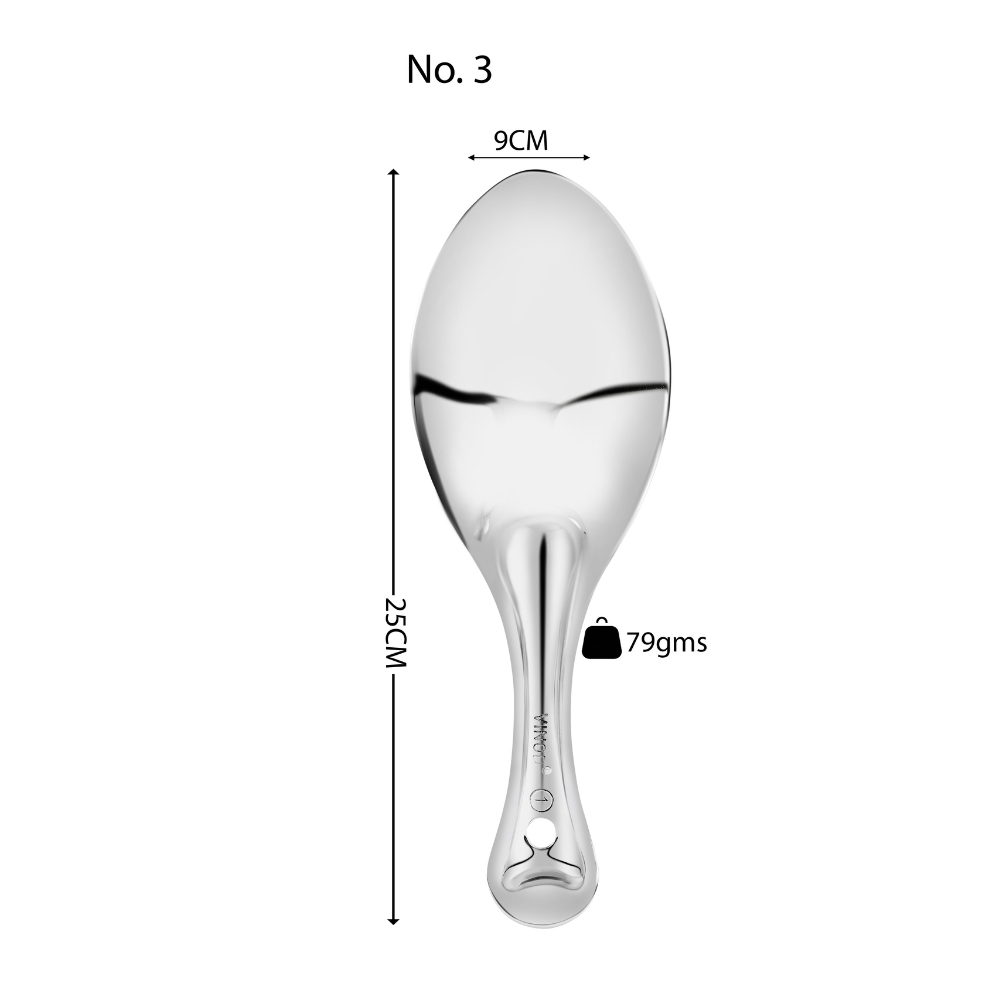 Vinod Stainless Steel Rice Server for serving rice and biryani | Set of ...