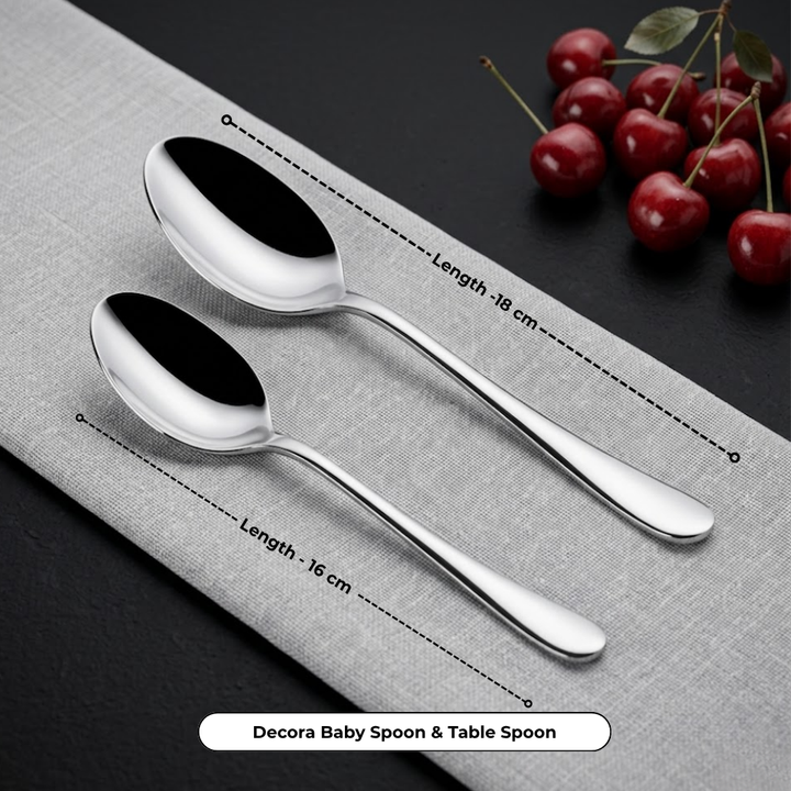 Vinod Stainless Steel Decora Cutlery 21 piece set