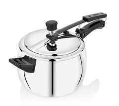 VINOD Doniv Titanium Triply Stainless Steel Pressure Cookers 3 Ltr, Inner Lid, Induction Friendly