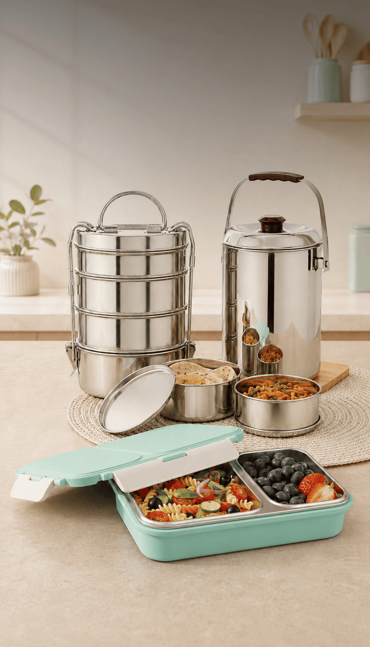 Steel Tiffins For Every Day