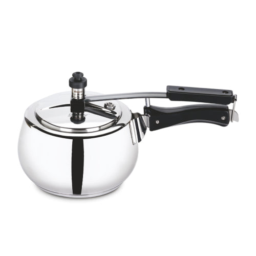 Vinod – Doniv Stainless Steel Sandwich Bottom Pressure Cooker With Inner Lid 2 Ltr (Amaze Series) – Induction Friendly