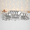 Vinod Stainless Steel 50 pieces Laser Dinner Set