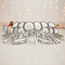Vinod Stainless Steel 58 pieces Laser Dinner Set