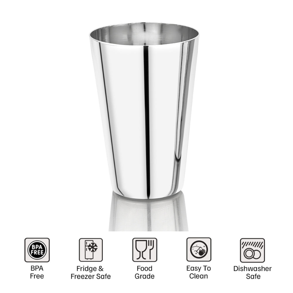 Vinod Stainless Steel Plain Glass