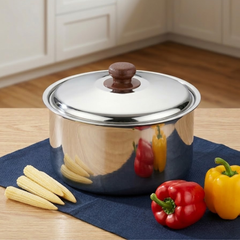 VINOD Stainless Steel Hot Pot 1000 ml with Insulated Body, Highest Grade Stainless Steel, Mirror Finish, Rust Free and Dishwasher Safe