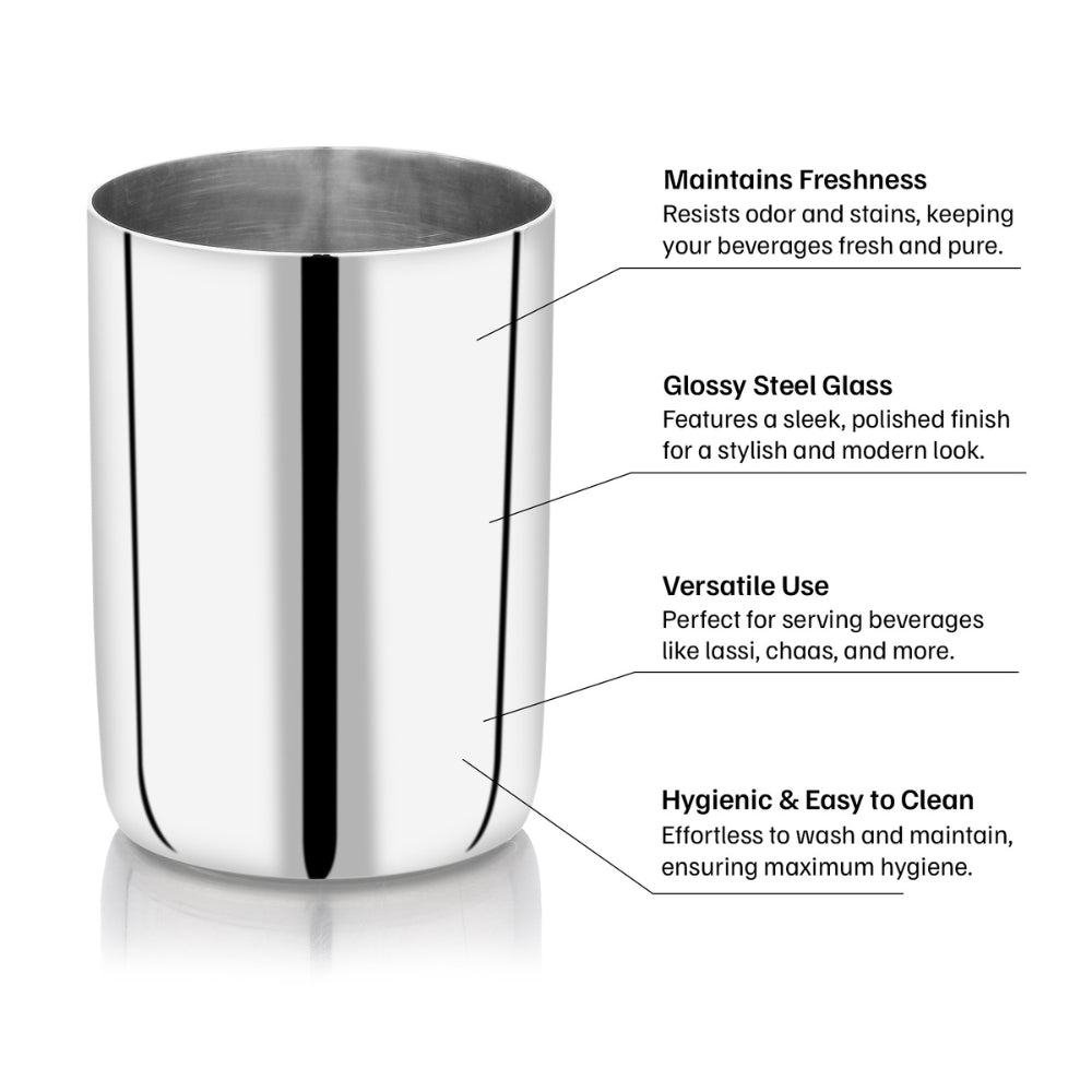 Vinod Stainless Steel Amrapali Glass