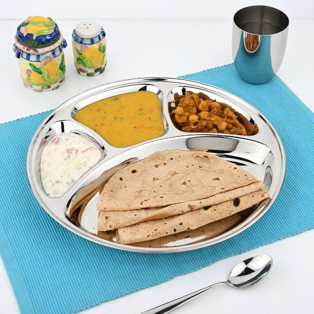 Vinod Stainless Steel Bhojan Thali