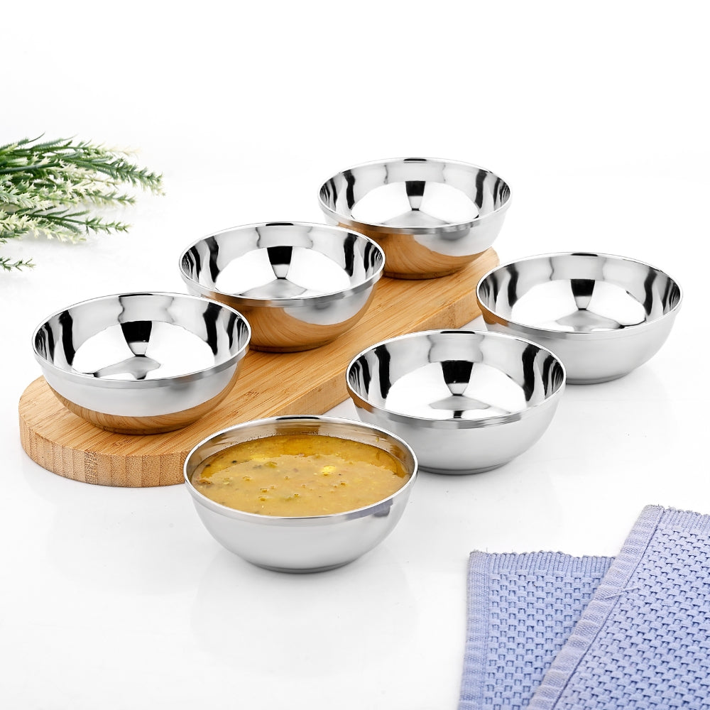 Vinod Stainless Steel Maharaja Bowl