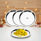 Vinod Stainless Steel New Tat, Set of 4 pieces, Diameter 28.5 cm