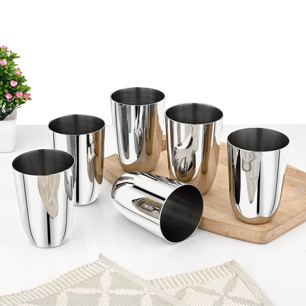 Vinod Stainless Steel Passion Glass