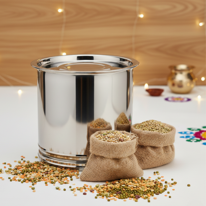 Vinod Stainless Steel Pawali No. 14 – Capacity 17 Ltr