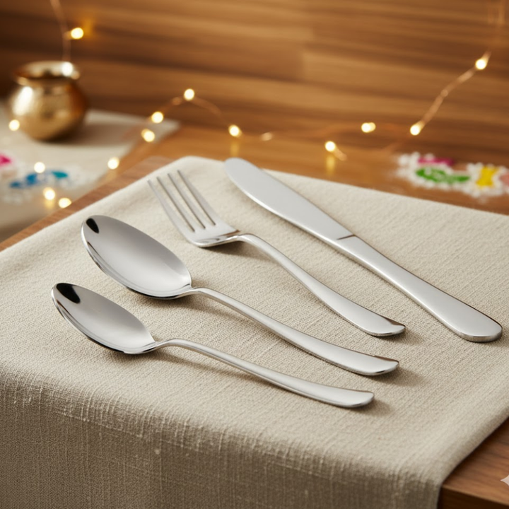 Vinod Stainless Steel Aero Cutlery 21 piece set