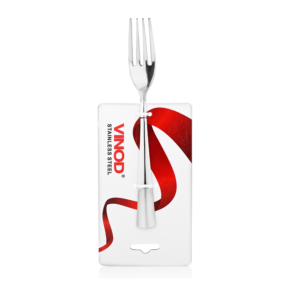 विनोद स्टेनलेस स्टील 61 पीस डिनर सेट प्रीमियम किचन सेट टिकाऊ, डिशवॉशर सुरक्षित, गृहप्रवेश उपहार के लिए भारी गेज डिनर सेट, सिल्वर