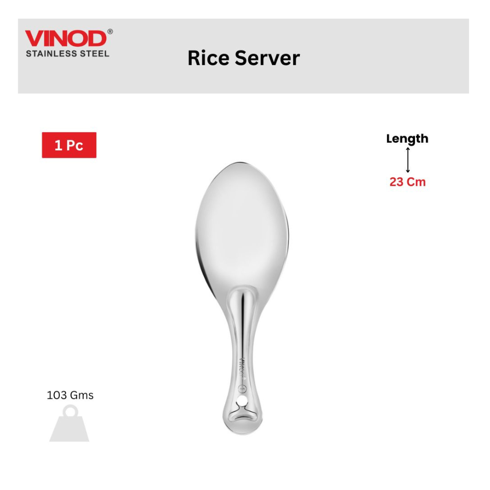 विनोद स्टेनलेस स्टील 61 पीस डिनर सेट प्रीमियम किचन सेट टिकाऊ, डिशवॉशर सुरक्षित, गृहप्रवेश उपहार के लिए भारी गेज डिनर सेट, सिल्वर