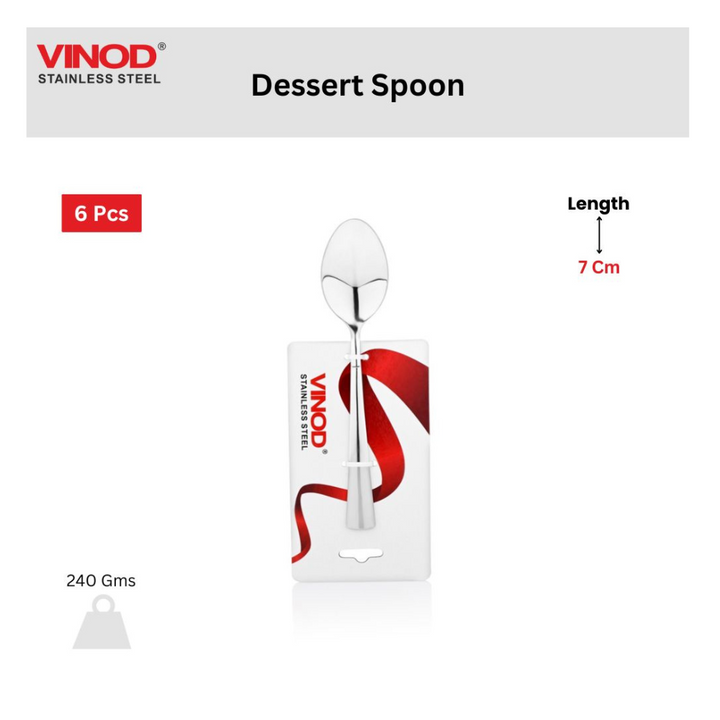 विनोद स्टेनलेस स्टील 61 पीस डिनर सेट प्रीमियम किचन सेट टिकाऊ, डिशवॉशर सुरक्षित, गृहप्रवेश उपहार के लिए भारी गेज डिनर सेट, सिल्वर