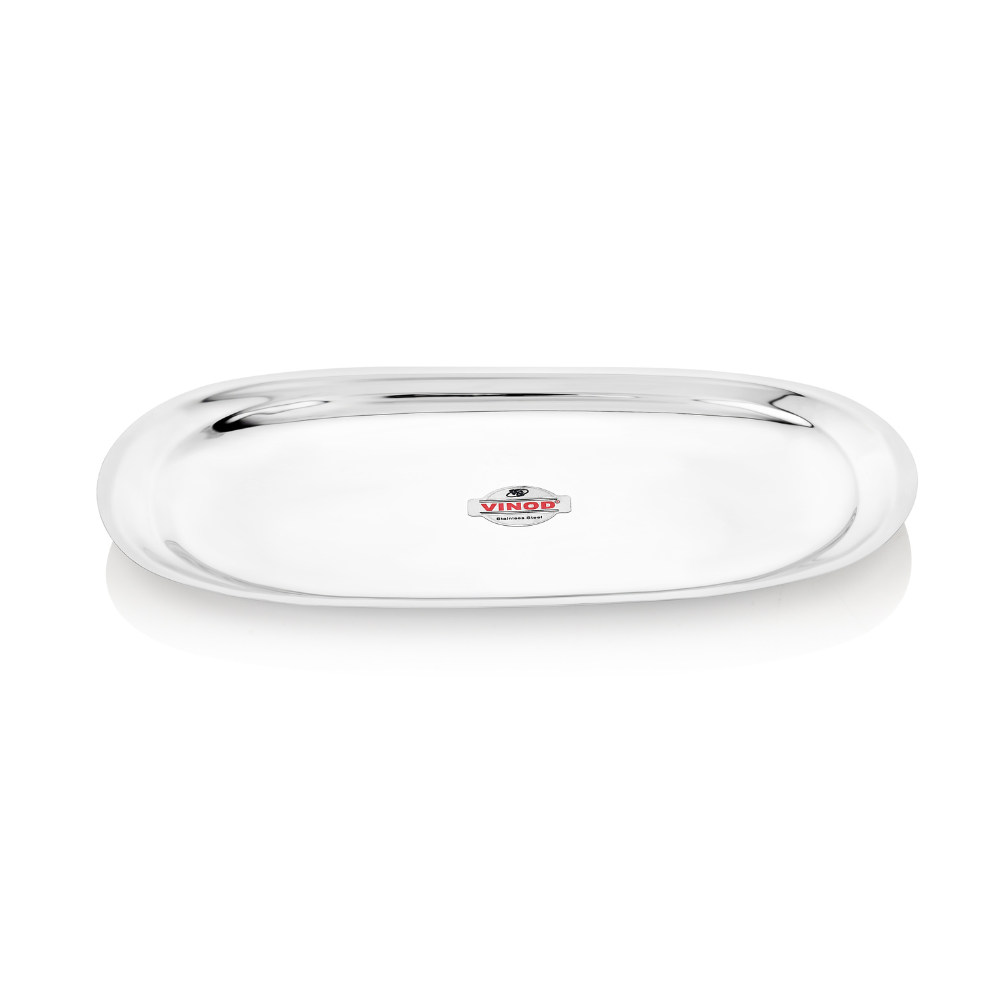 विनोद स्टेनलेस स्टील 61 पीस डिनर सेट प्रीमियम किचन सेट टिकाऊ, डिशवॉशर सुरक्षित, गृहप्रवेश उपहार के लिए भारी गेज डिनर सेट, सिल्वर