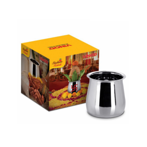 Vinod Stainless Steel Shubham Kalash