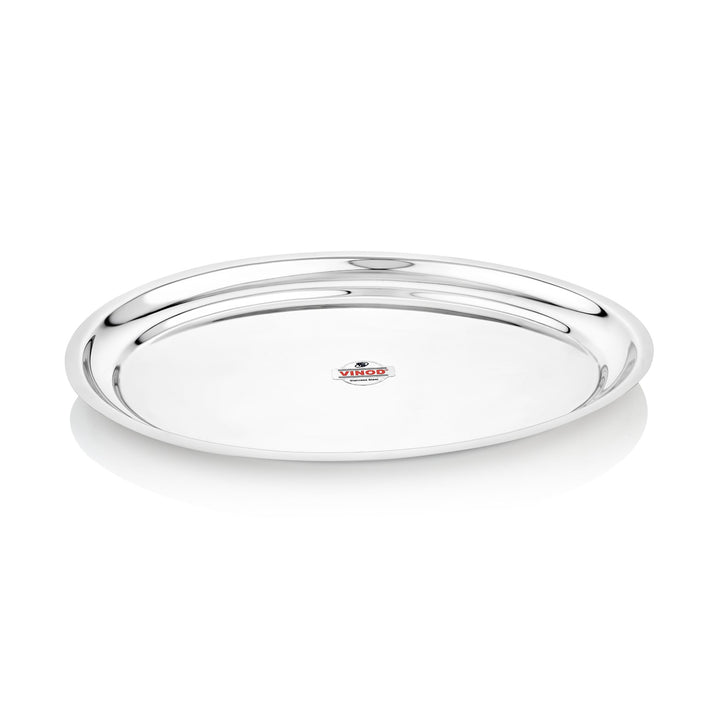 विनोद स्टेनलेस स्टील ओवल राइस ट्रे